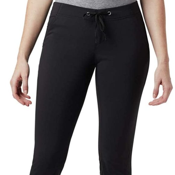 Columbia Pants - Womens Anytime Outdoor Boot Cut Casual Black Pants
